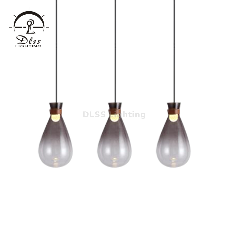 Casa Pendentif Éclairage En Verre Soufflé Cuisine lsland Lumières Moderne Suspendu Drop Plafond Design Blanc LED Suspension